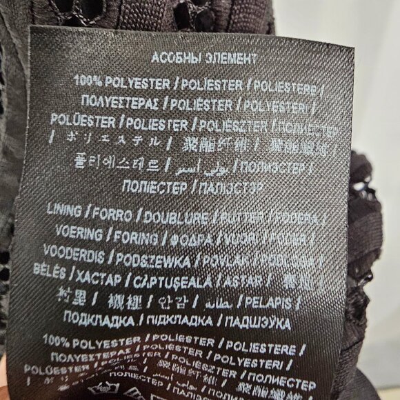 Vintage Guess Y2K Tank Crochet Stripes Goth Whimsigoth Fairy Grunge XS - Picture 10 of 11